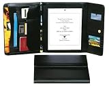 Falcon, BD-6526, Trifold A4 Conference Folder, Black