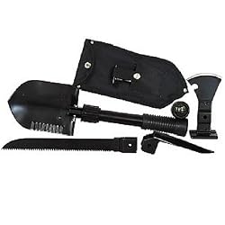 Multi - Purpose 5-in-One Survival Shovel