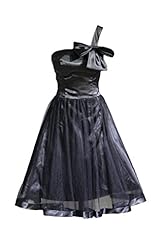 Plus Size One Shoulder Satin/Tulle Short Homecoming Dress/Party Dress 