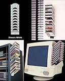 Hang10 CD/media Storage Rack white