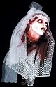 Bloody Gory Severed Vampire Brides Head Halloween Prop