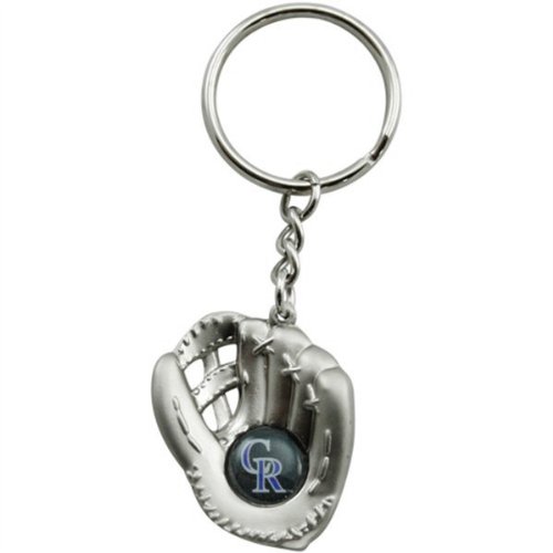 Colorado Rockies - MLB Silver Baseball Glove Keychain