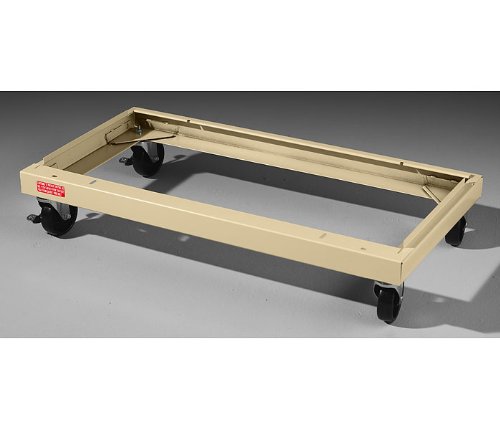 Caster Base for 36W x 18D Storage Cabinets