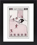 Framed Prints of Fairies a Sleeping Girl from Mary Evans