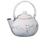 Pfaltzgraff April 3--Quart Enamel on Steel Tea Kettle