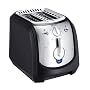 Krups FEM231 2 Slice Toaster, Black and Chrome