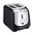 Krups FEM231 2 Slice Toaster, Black and Chrome