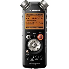 Olympus LS-10 PCM Recorder Digitales Diktierger�t schwarz