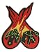 ChuckWagon Artist Patch - Flaming Dice - RARE!
