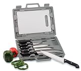 8PC CUTLERY W/CUTTING BOARD