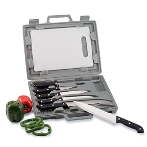 8PC CUTLERY W CUTTING BOARD by BNF
