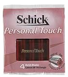 Schick Personal Touch Cartridge Refills-4 ct (Quantity of 6)