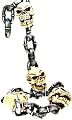 Season's Designs Halloween Decor 65-Inch Scull Chain
