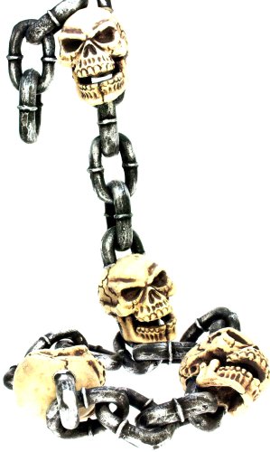 Season's Designs Halloween Decor 65-Inch Scull Chain