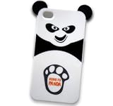 Cute Panda Soft TPU Case Skin Cover for iPhone 4 4G Gift