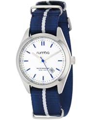 RumbaTime 817466015697 Bowery Naval Classic Analog Date Watch