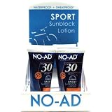 No-Ad Sport Sunblock SPF#30 2 oz. (Pack of 4)