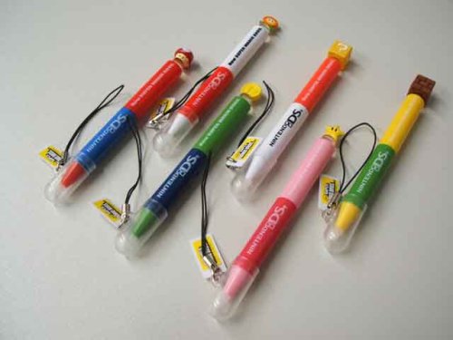 Childrens Toyshop  Toys : Nintendo DS Mario Stylus Pens (One Random Stylus)
