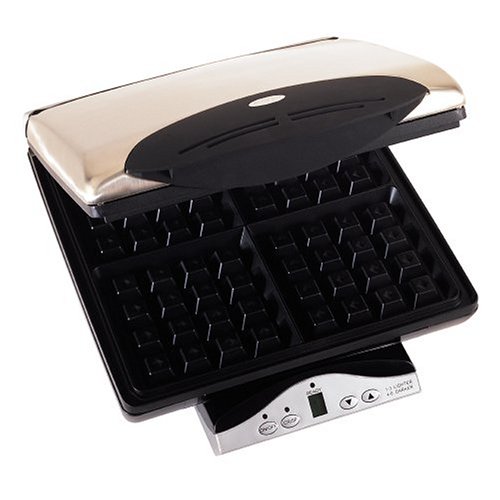 Russell Hobbs RHBW4 4-Section Diecast Belgian Waffler