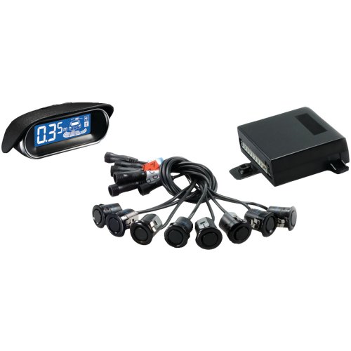 Crimestopper Front and Rear Parking Assist System with Dash Mounted LCD Display (CA-5020) On Sale