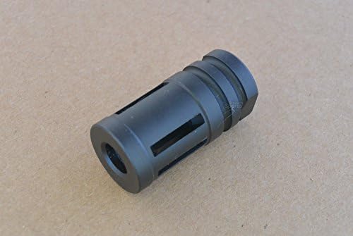 Rousch Sports® USA A2 Muzzle Brake Comp + Crush Washer 5/8"-24 Threads Per Inch (TPI) For .308 7.62 300 blackout etc Cal rifles with 5/8"-24 threaded barrels