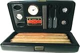 from Csonka Csonka Cigar Travel Humidor with accessories - Black