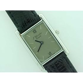 Click here to buy J. Chevalier Platinum Rectangular wrist watch only 10 made by J. Chevalier.