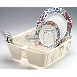 Rubbermaid 6049-AR-BISQU Twin Sink Dish Drainer