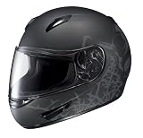 HJC CL-15 Crypt MC-5F Full Face Motorcycle Helmet Flat Black/Grey Large
