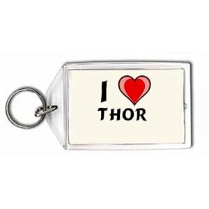 I Love Thor Keychain