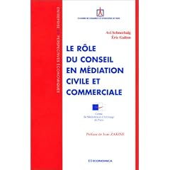 Le r�le du conseil en m�diation civile et commerciale