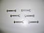 6 Pack, Shear Pins & Nuts for MTD 710-0891, 910-0891A and 712-0158 (nut).