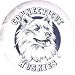 Connecticut University huskies white tire cover, Size H2