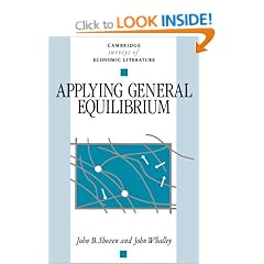 Applying General Equilibrium (Cambridge Surveys of Economic Literature)