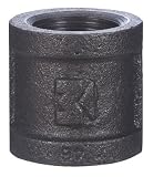 5 each: B & K Malleable Black Iron Coupling (521-204BG)
