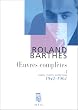 Oeuvres compl�tes, tome 1 : Livres, textes, entretiens, 1942-1961