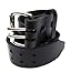 Mens Heavy Duty Black Leather Belt 2
