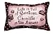 "Chocolate is the Answer" Dessert Cupcake Decorative Throw Pillow 9" x 12"