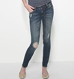 Roxy Liz Extreme Skinny Dark Destroyed Jeans - Dark Indigo X Size 3
