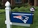 NEW ENGLAND PATRIOTS MAILBOX COVER WITH FLAG