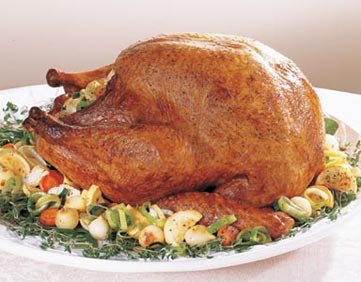 Premium Natural Broth Tom Turkey 20-22 lb by Hickory Farms