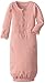 L'ovedbaby Unisex-Baby Organic Cotton Gown, Coral, 0/3 Months
