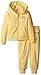Juicy Couture Big Girls' Yellow French Terry Jog Set, 3T
