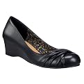 Women's Xhilaration&reg; Shaelyn Twist-Toe Wedges - Black