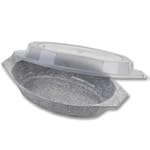 Nordic Ware Freeze Heat & Serve 2 Cup Oval Casserole with Cover