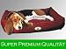Hundebett Max Gr.XL - 110x90 cm Bordo mit sehr robustem Cordura Stoff.Versandkostenfrei !!!