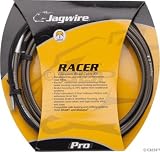 Jagwire Racer Complete Road Brake & Derailleur DIY Kit Carbon Silver
