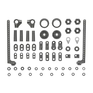 【クリックでお店のこの商品のページへ】ホップアップオプションズ No.1455 OP.1455 TA06 カーボン強化N部品 (ロッカーアーム) 54455