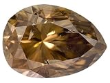 MIN .20CT MM VARIES PEAR SHAPE CHAMPAGNE DIAMOND