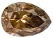MIN .20CT MM VARIES PEAR SHAPE CHAMPAGNE DIAMOND